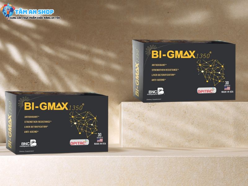 Cách dùng Bi - Gmax (hộp 30 viên)