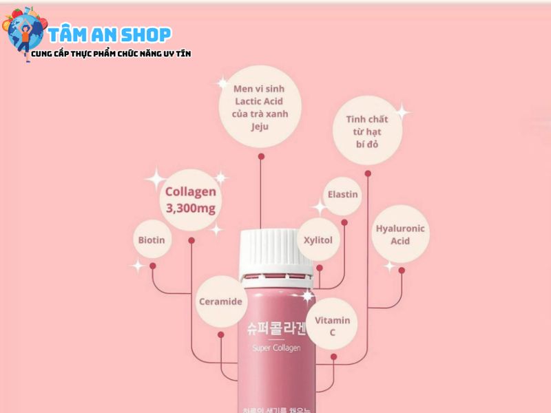 Collagen VB Hàn Quốc có thành phần gì