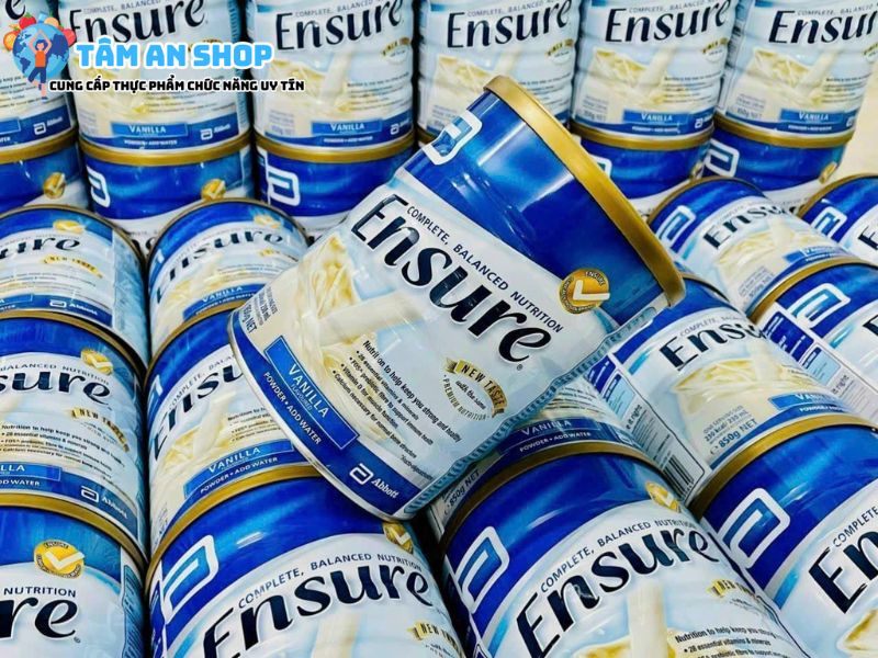 Giá bán sữa Ensure Úc lon 850g