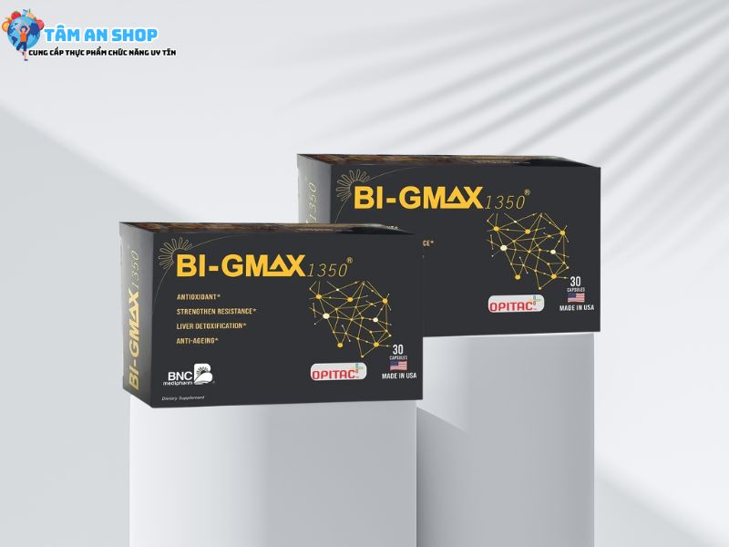 Giá thuốc Bi - Gmax (hộp 30 viên)