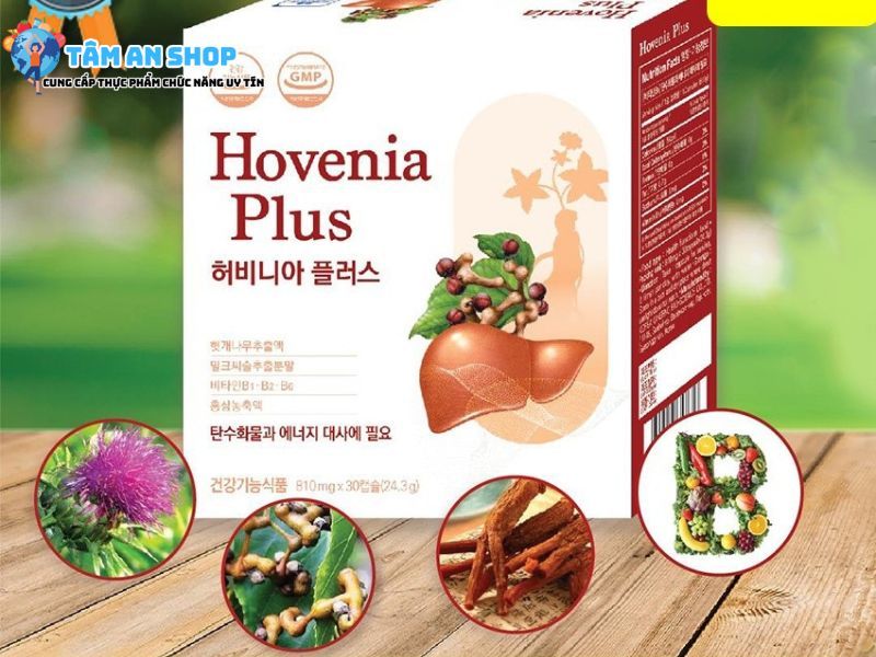 Giải độc gan Hàn Quốc Hovenia Plus
