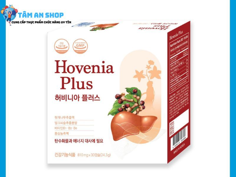 Hovenia Plus bổ gan hiệu quả
