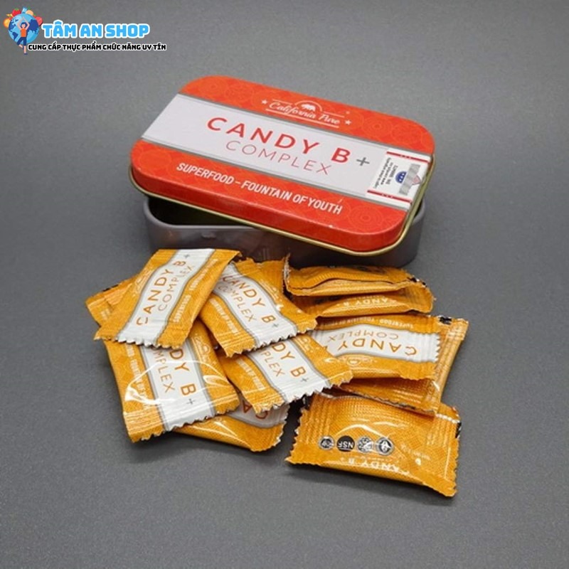 Kẹo ngậm Candy B nhiều công dụng