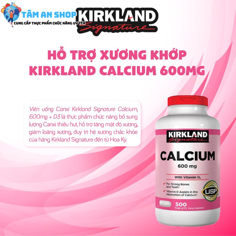 Kirkland Calcium có tốt không