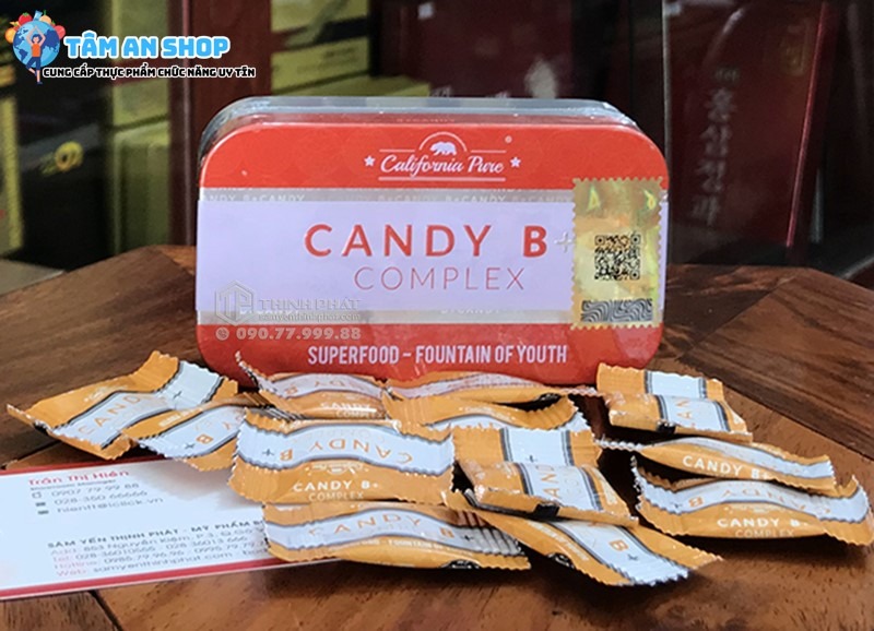 Không sử dụng kẹo Candy B quá liều lượng quy định