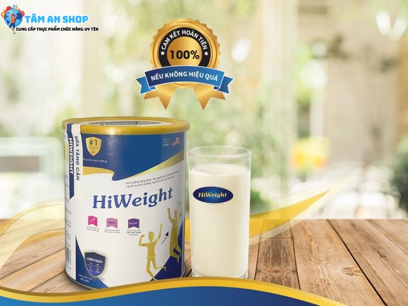 Sữa non hỗ trợ tăng cân HiWeight