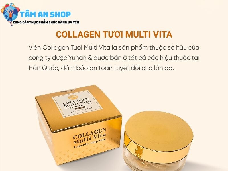 Thông tin sản phẩm Collagen Tươi Multi Vita 