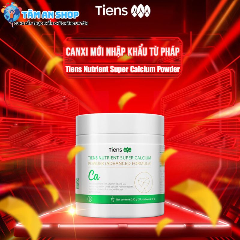 Thông tin sản phẩm Tiens Nutrient Super Calcium Powder