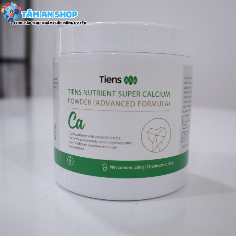 Tiens Nutrient Super Calcium có an toàn không