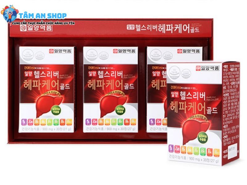 Viên bổ gan Hàn Quốc Health Liver Hepa Care Gold
