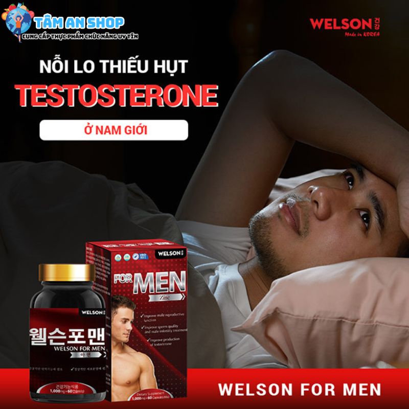 Welson For Men có hiệu quả không