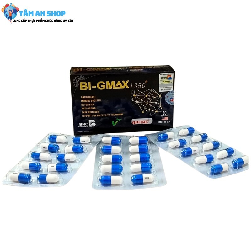 Bi Gmax 30 viên nguồn gốc tại Mỹ