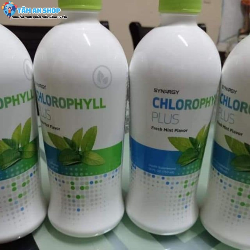 Chlorophyllin có trong Synergy Liquid Chlorophyll