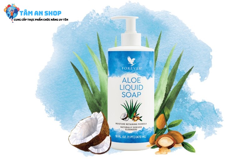 Công dụng của Aloe Liquid Soap