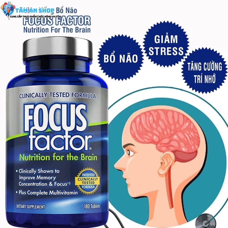  Focus Factor giúp tăng cường trí nhớ