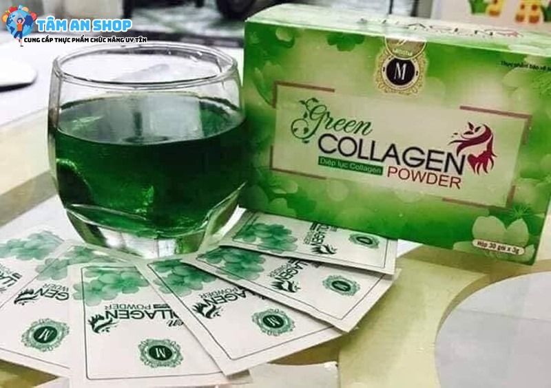 Green Collagen Powder chứa nhiều Collagen Peptide