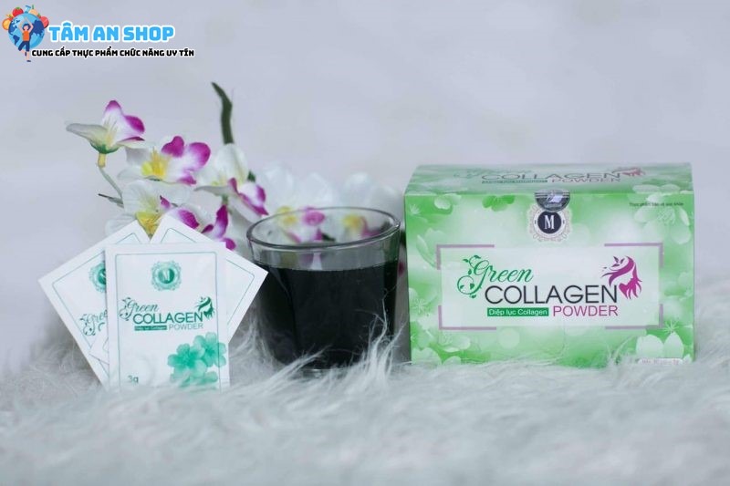 Green Collagen Powder giúp đào thải độc tố