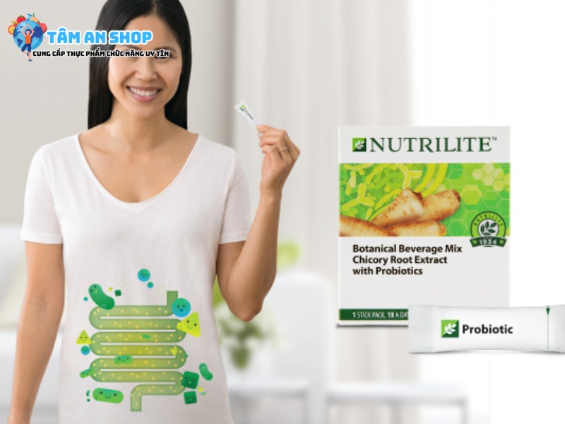 Nutrilite Probiotic cân bằng lại hệ vi sinh đường ruột