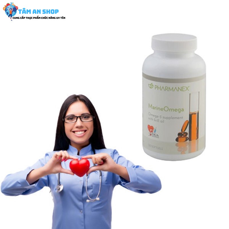  Pharmanex Marine Omega hỗ trợ sức khỏe tim mạch