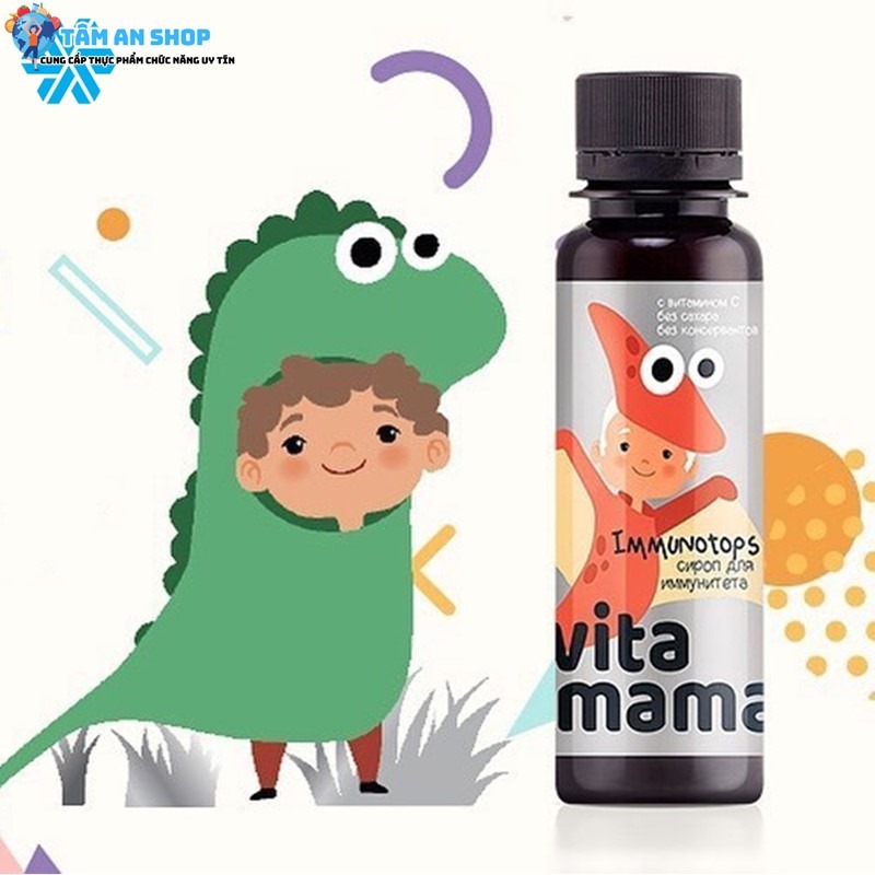 VitaMama Immunotops Syrup dành cho trẻ em