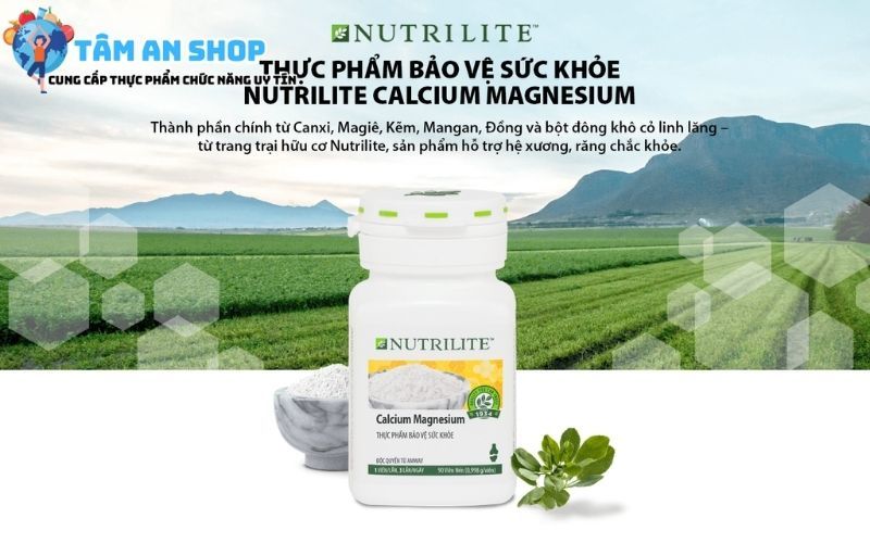 Amway Nutrilite Calcium Magnesium 
