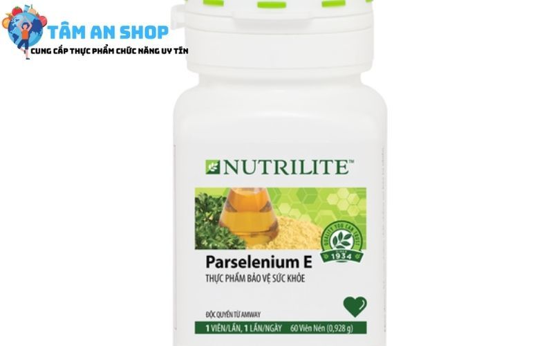 Amway Nutrilite Parselenium E cung cấp hỗn hợp dinh dưỡng