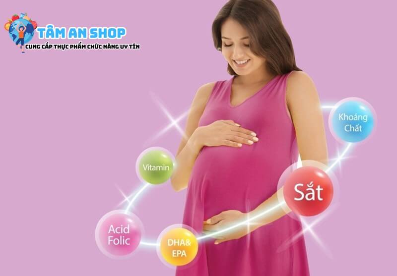 Bổ sung dưỡng chất cần thiết cho mẹ và thai nhi