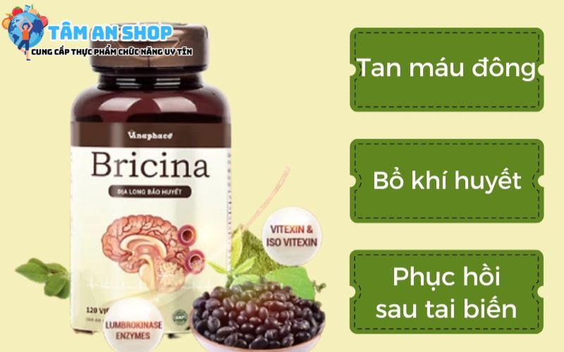 Bricina giúp bổ khí huyết