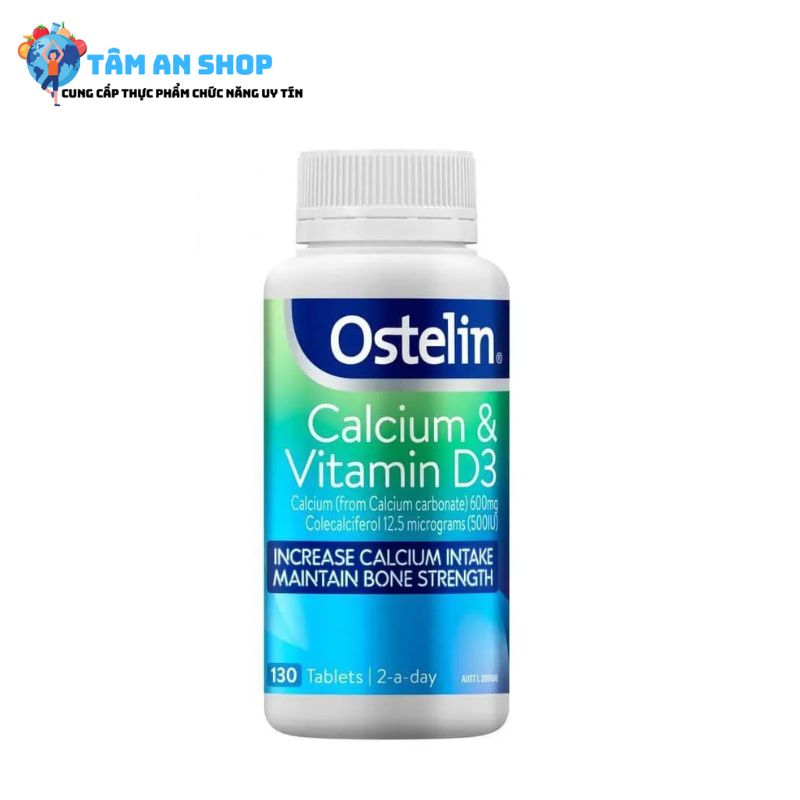 Canxi Ostelin calcium & vitamin D3