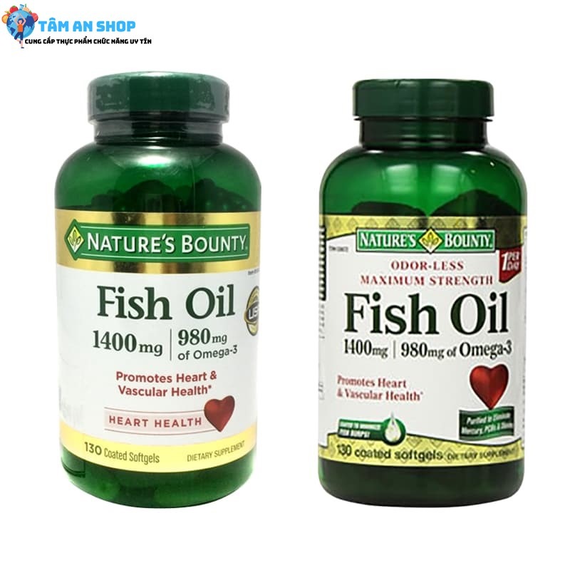 Dầu cá Nature’s Bounty Omega 3 Fish oil