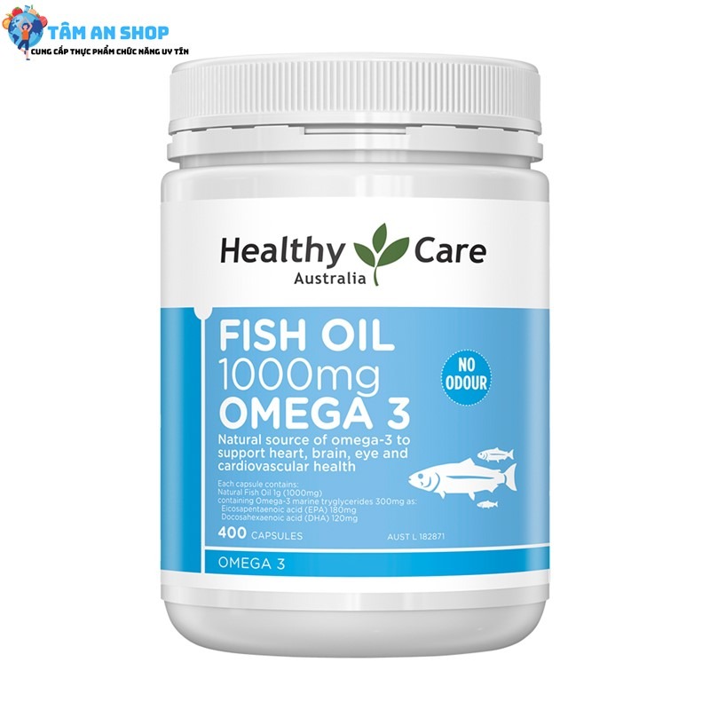 Healthy Care Fish Oil Omega-3 1000mg