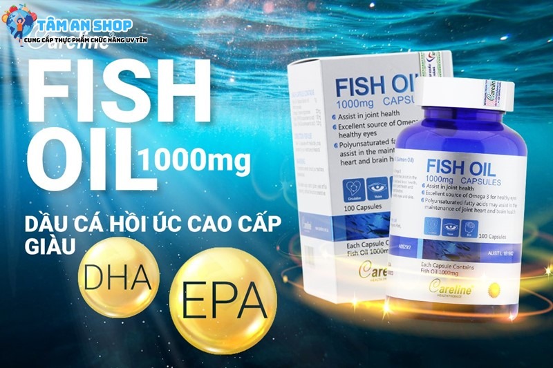 Careline Fish Oil với nhiều dưỡng chất