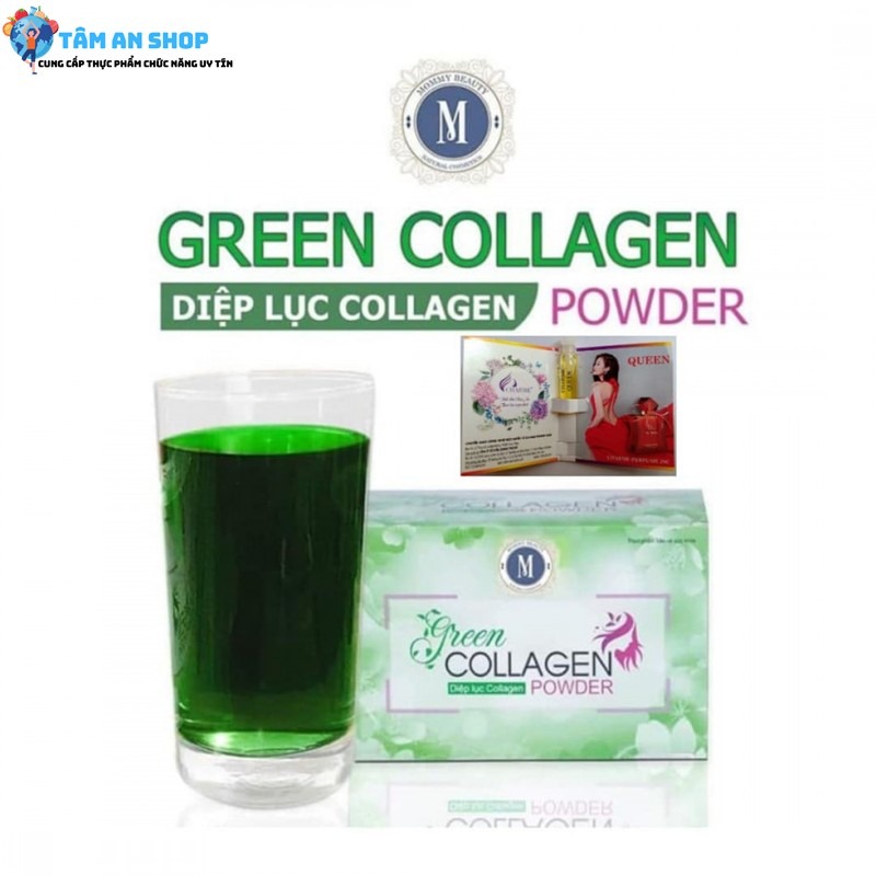 Diệp lục Green Collagen Powder sản xuất quy trình nghiêm ngặt