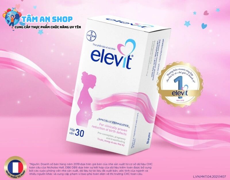 Elevit giúp bổ sung dưỡng chất cho mẹ và thai nhi