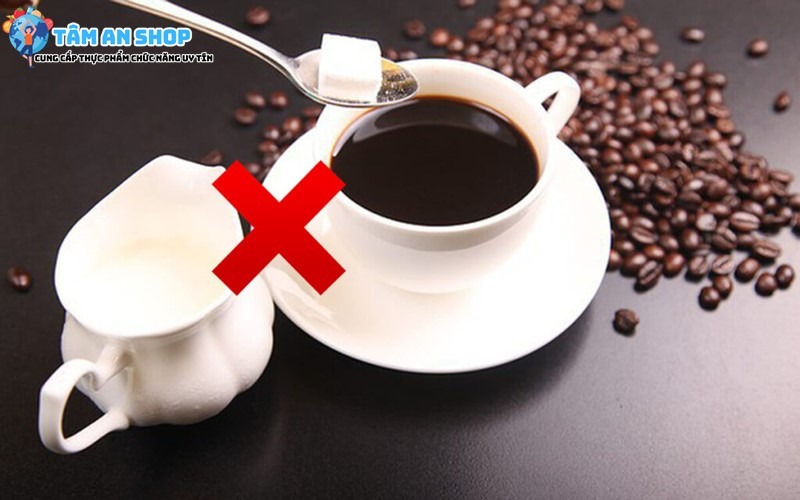 Không sử dụng cafe và đồ uống có cồn