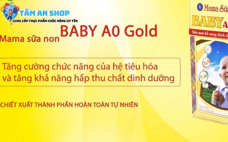 Mama sữa non Baby A0 Gold