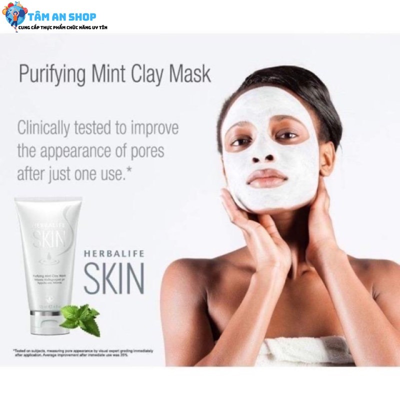 Mặt nạ Herbalife Skin Purifying Mint Clay Mask