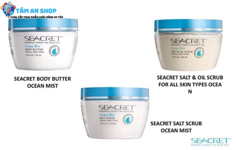 Mua Seacret Salt & Oil Scrub chính hãng