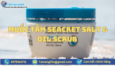 Muối tắm Seacret Salt & Oil Scrub