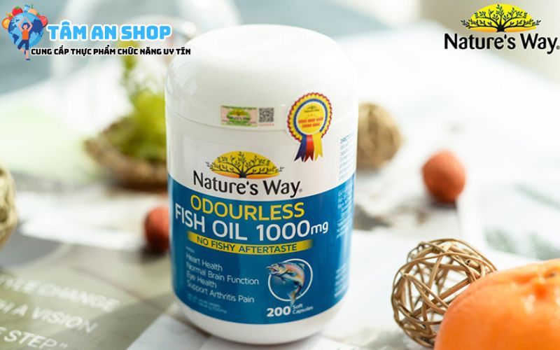 Nature’s Way Odourless Fish oil 1000mg
