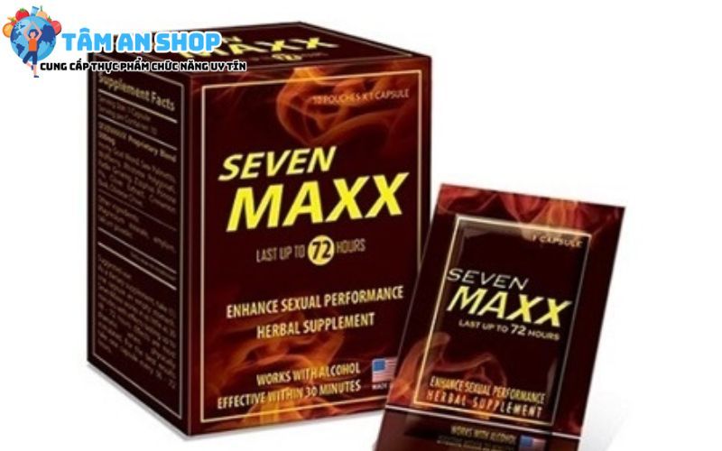 Sản phẩm tự nhiên tăng cường sinh lý nam Seven Maxx

