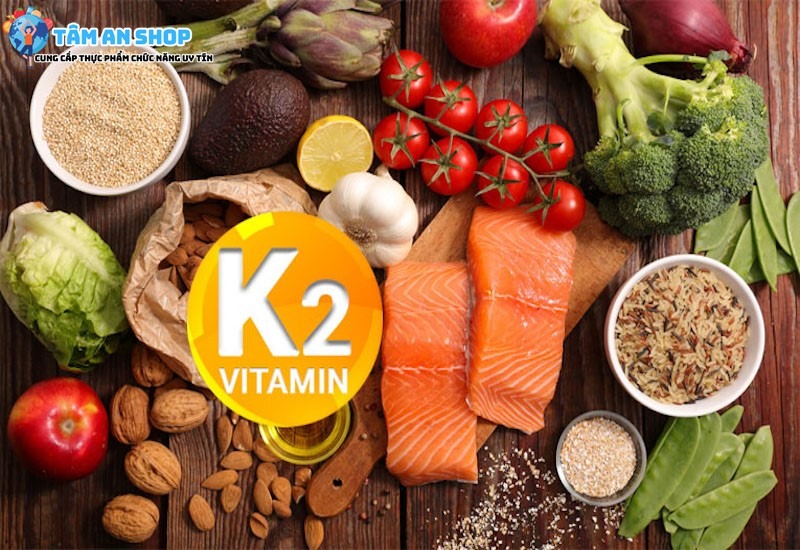 Vitamin K2 có trong sữa nghệ Nano