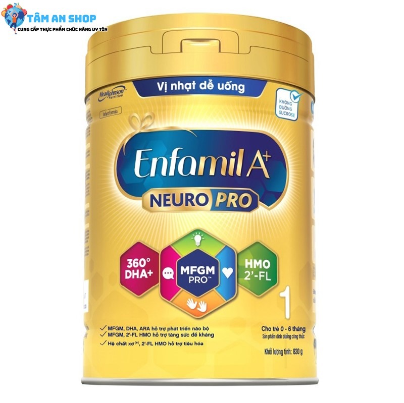 Sữa bột Enfamil A+ Neuropro số 1
