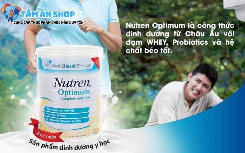 Sữa dành cho người cao tuổi Nutren Optimum
