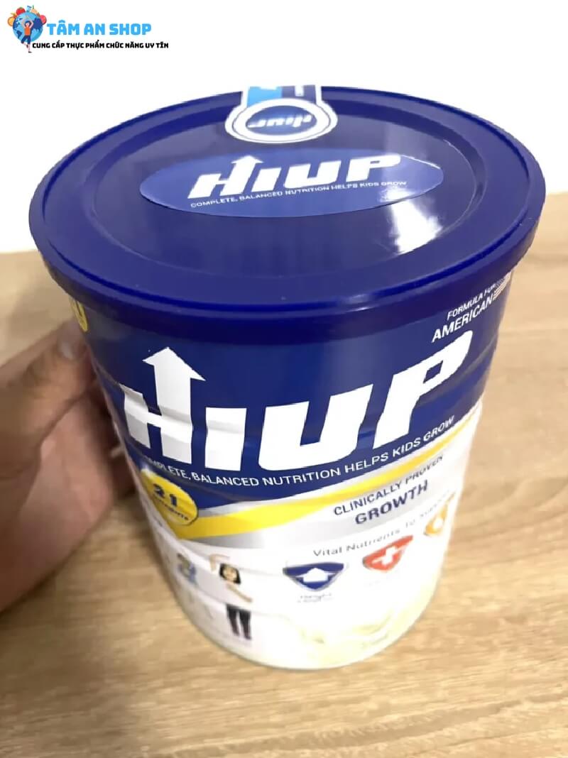 Sữa Hiup cho trẻ tăng chiều cao