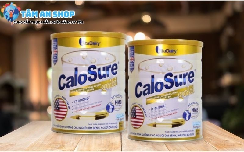 Sữa hỗ trợ phục hồi sức khỏe người già CaloSure
