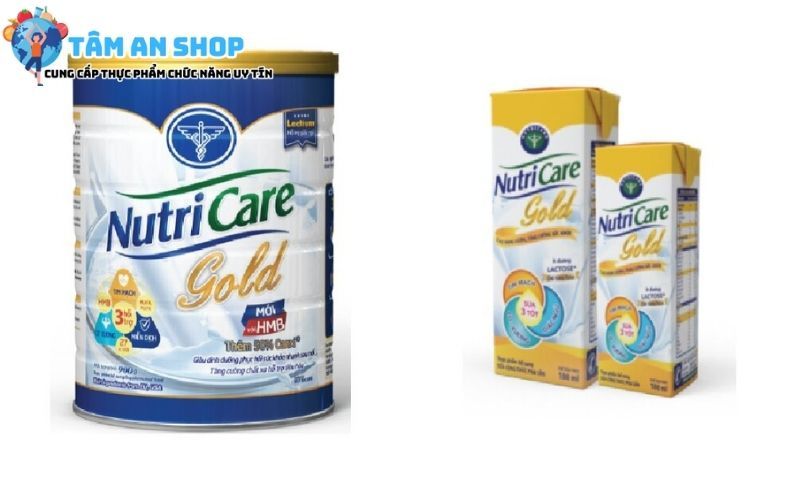 Sữa hỗ trợ phục hồi sức khỏe người già NutriCare Gold
