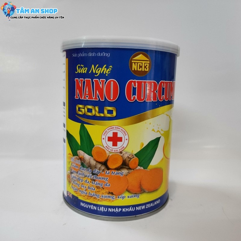 Sữa Nghệ Nano Curcumin Gold tốt cho sức khỏe