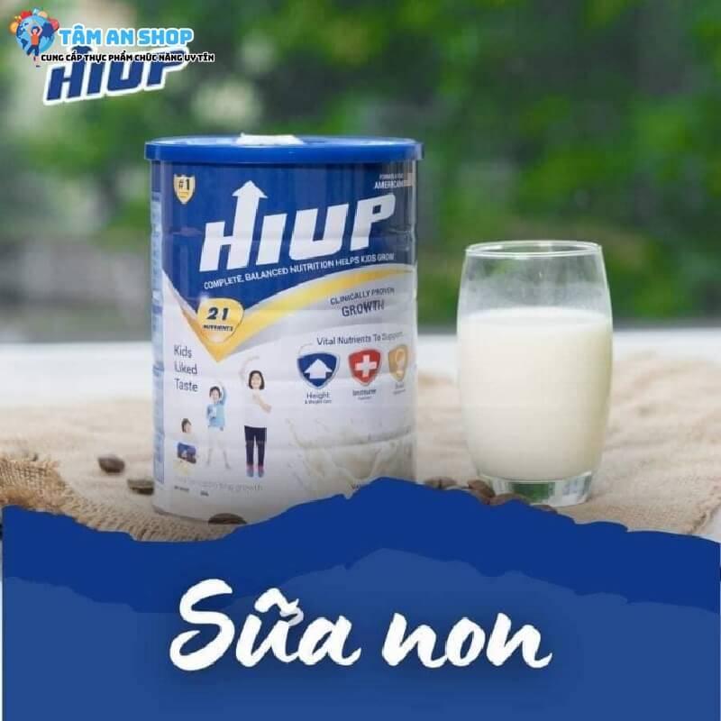 Sữa Hiup hỗ trợ tăng chiều cao cho trẻ