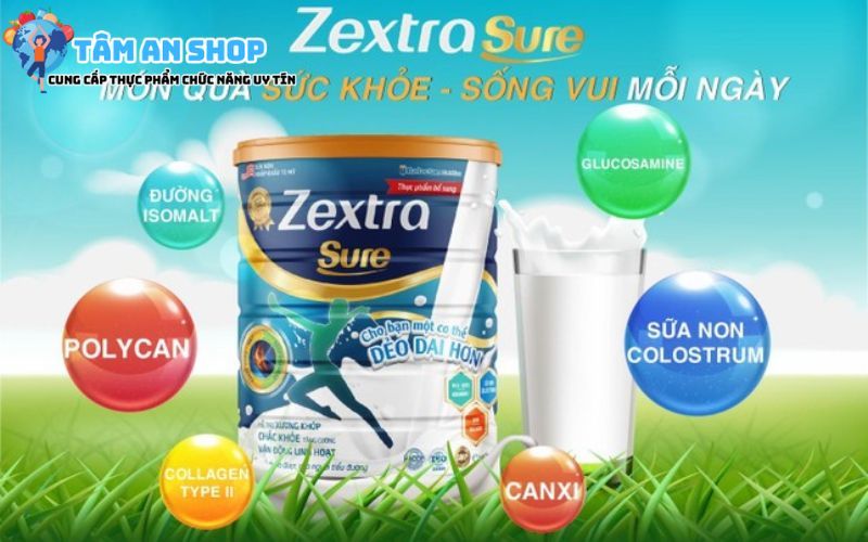 Sữa Zextra Sure tăng sức khỏe mỗi ngày